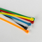 lazos coloridos de la cremallera de la buena dureza de 3.6mmx200m m para la gestión de cable