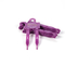 Suspensiones plásticas púrpuras de la correa del ODM con dos colas para el equipo del caballo