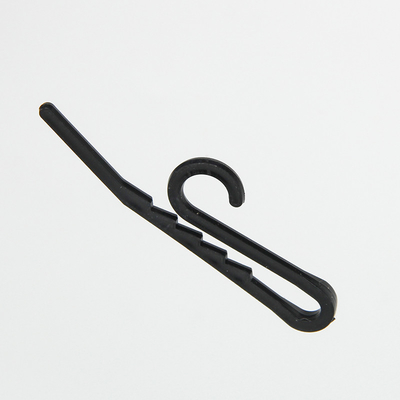 La etiqueta engomada Logo Simple Small Black Plastic pega las suspensiones para la exhibición