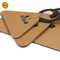 Ropa para mascotas Colgantes de cartón Kraft con diseño personalizado e impresión en negro