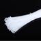 Uno mismo que cierra bridas de plástico de nylon de nylon blancas de las bridas de plástico 3.6mmX200m m las 66