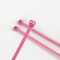 Bridas de plástico de nylon rosadas del propósito multi del ISO 200M M x 2,5 milímetros